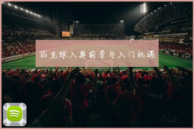 匹克球入奥前景与入门机遇