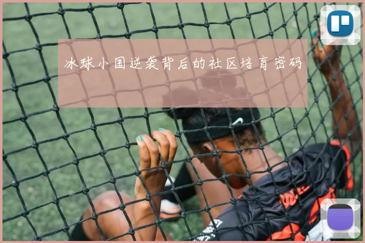冰球小国逆袭背后的社区培育密码